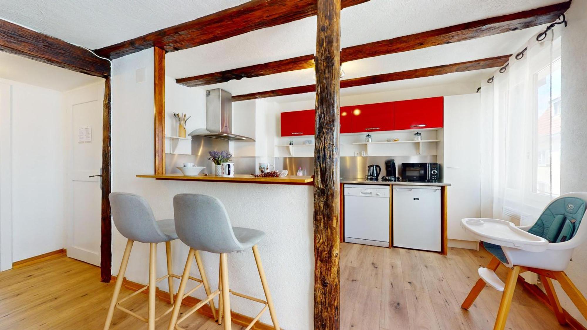 Au Petit Vauban 2 & Parking Apartamento